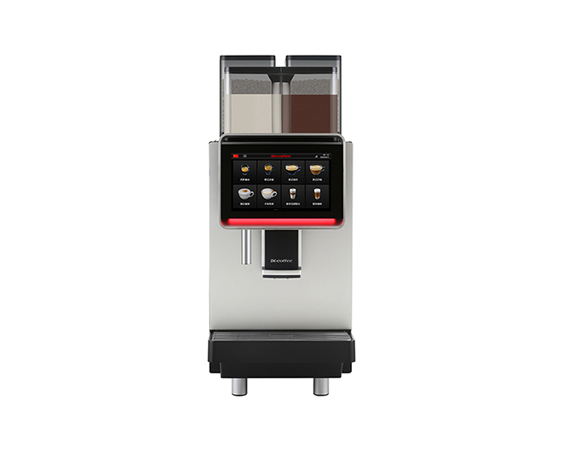Dr Coffee F2 Plus automatic coffee machine - front view